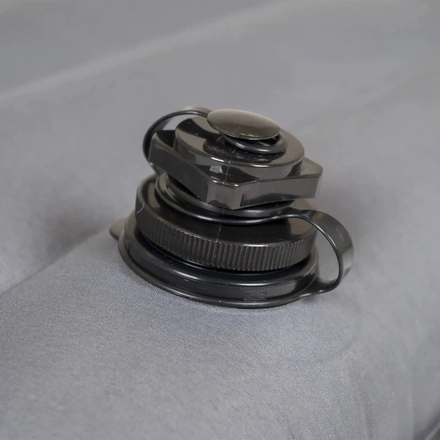 Туристичний килимок Bo-Camp Flex Built-in Pump 194x70x10 cm Anthracite (3106605) - зображення 4