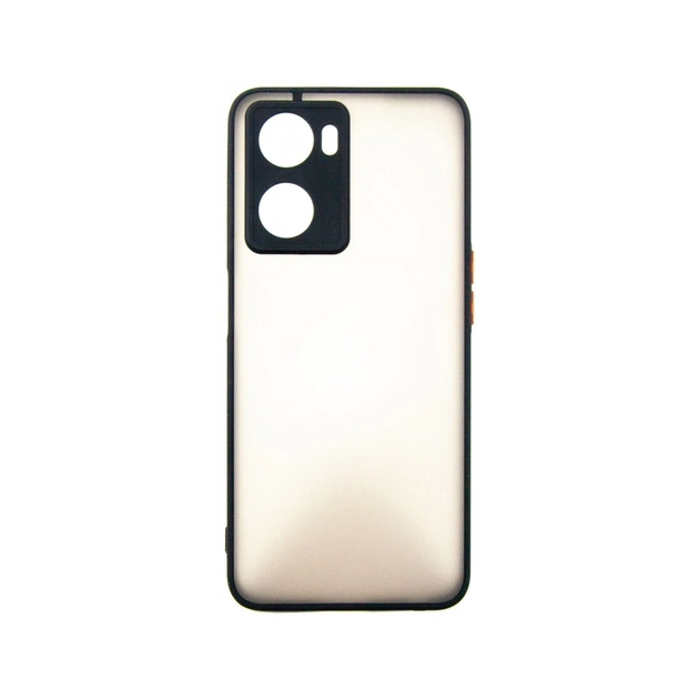 Чохол до мобільного телефона Dengos Matte OPPO A57s (black) (DG-TPU-MATT-117) - зображення 1