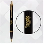 Ручка кулькова Parker IM 17 ZODIAC Black GT BP Дерев'яний Дракон (22032_Z302y) - уменьшенное изображение 5