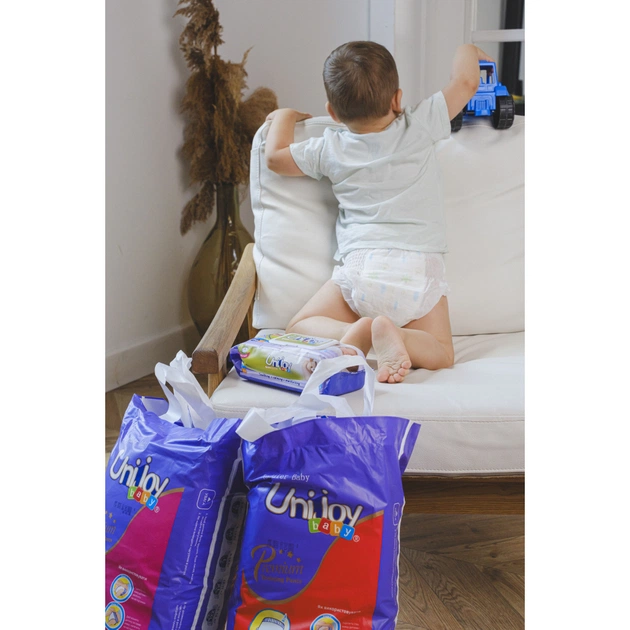 Підгузки Unijoy baby Premium XXL 6 (15-19 кг) 40 шт (6973920542469) - зображення 11