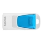 USB флеш накопичувач SanDisk 32Gb Cruzer Edge White-Blue (SDCZ51W-032G-B35B) - зменшене зображення 1