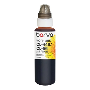 Чорнило Barva Canon CL-446/CL-56/CL-94 100 мл, special, yellow (C446-440e) зображення 1