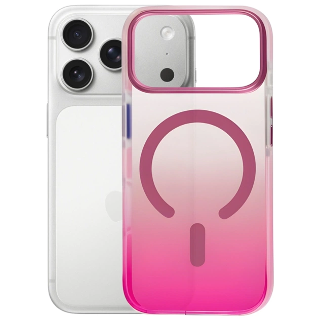 Чохол до мобільного телефона BeCover FIBRA Shock-Proof MagSafe Apple iPhone 17 Pro Pink (715466) - зображення 1