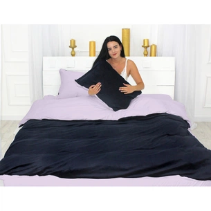 Постільна білизна MirSon Велюр Winter Delicate 28-0077 Miosotide King Size (2200004039619) зображення 1