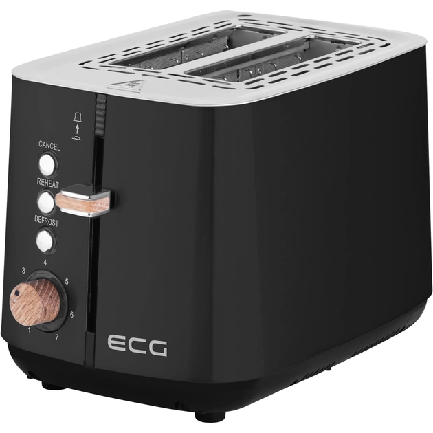 Тостер ECG ST 2768 Timber Black - picture 3