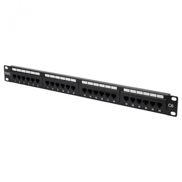 Патч-панель Digitus 19" 24хRJ-45 UTP cat. 6 в сборе (DN-91624U) - picture 1