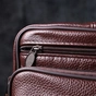 Сумка Vintage З натуральної шкіри Коричнева (22858) - зменшене зображення 12