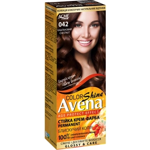 Фарба для волосся Acme Color Avena Shine Color Стійка 042 - Каштановий (4823115502568) изображение 1
