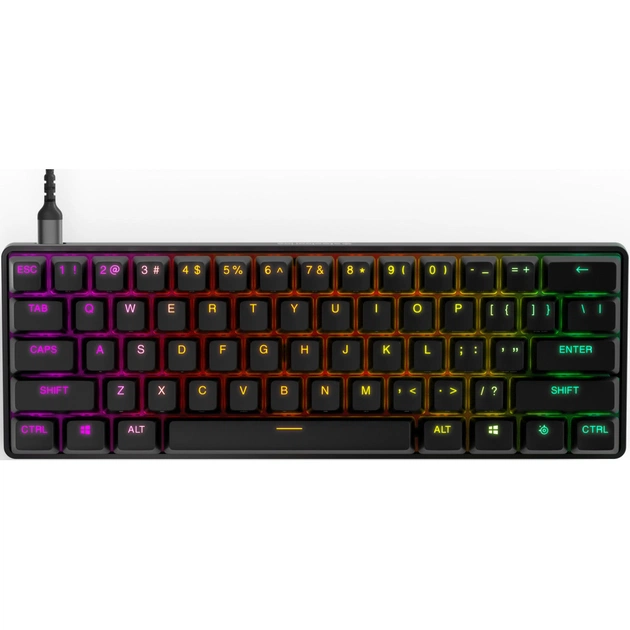 Клавіатура SteelSeries Apex Pro Mini USB UA Black (SS64820) - зображення 1