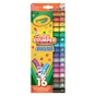 Фломастеры Crayola set of mini felt-tip pens with stamps (58-8741) - уменьшенное изображение 1