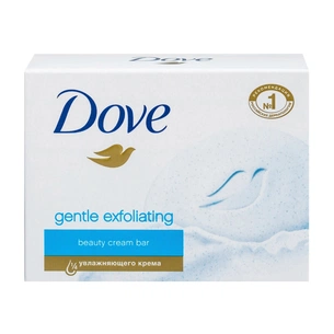Тверде мило Dove Ніжне відлущування 100 г (8717644190524) зображення 1