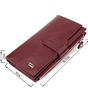 Гаманець Canpellini З натуральної шкіри Бордовий (21645) - зменшене зображення 3