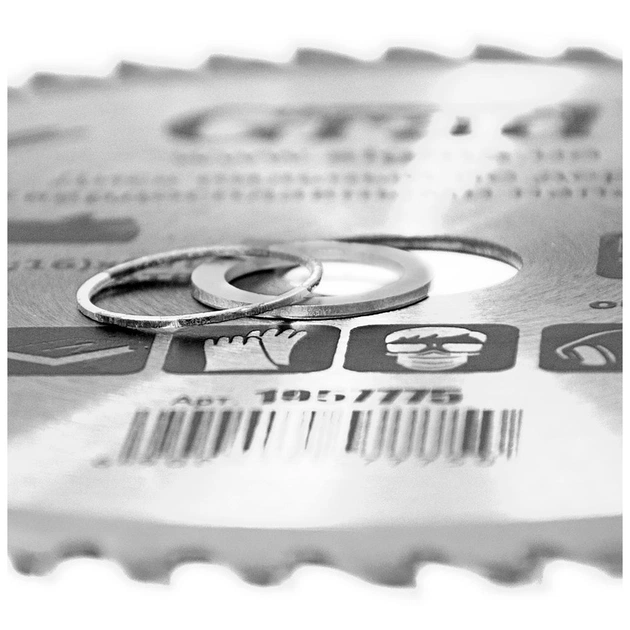 Круг відрізний Grad по дереву з твердосплавними напайками Ø185×22.2(20;16)×60Т, 8000об/хв (1957775) - picture 3