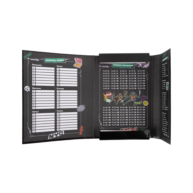 Папка для зошитів Kite В5 на гумці Ninja Turtles (NT25-210) - picture 4