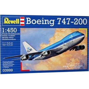 Збірна модель Revell Літак Boeing 747-200 Jumbo Jet 1:450 (3999) зображення 1
