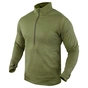 Термокофта Condor-Clothing Base II Zip Pullover Olive Drab XL (603-001-XL) - зменшене зображення 1