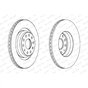 Гальмівний диск FERODO DDF1503C - зменшене зображення 1