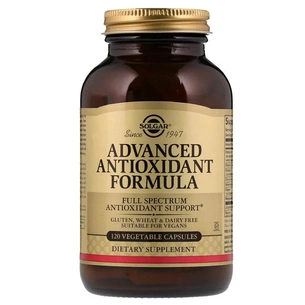 Антиоксидант Solgar Антиоксидантна Формула, Advanced Antioxidant Formula, 120 ка (SOL-01035) зображення 1