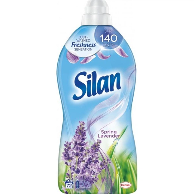 Кондиціонер для білизни Silan Лавандовий сад 1.8 л (9000101381344) - зображення 1