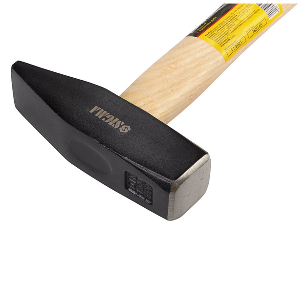 Молоток Sigma 1000г слюсарна дерев'яна ручка (дуб) (4316401) - picture 7