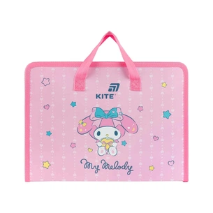 Папка - портфель Kite на блискавці A4 My Melody, 1 відділення (HK26-202) зображення 1