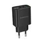 Зарядное устройство BOROFONE BA98A 2xUSB-C PD30W + 1xUSB 18W digital display black (6941991120510) - уменьшенное изображение 5