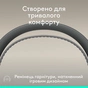 Навушники Logitech Zone Wired 2 for Business USB Graphite (981-001615) - зменшене зображення 7