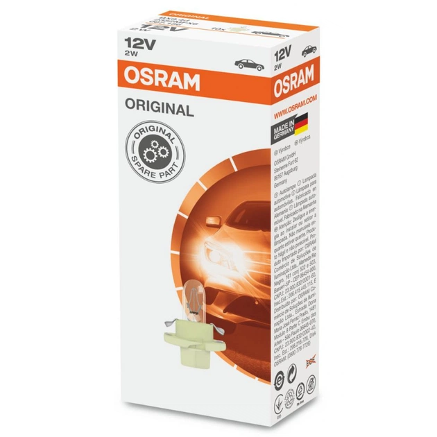 Автолампа Osram 2W (OS 2352 MFX6) - зображення 1