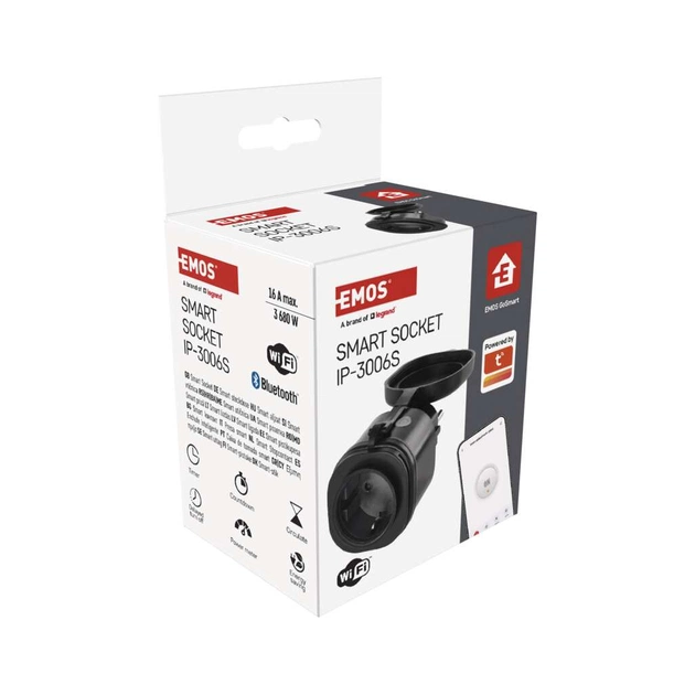 Розумна розетка WIFI P5532 GoSmart, IP44 EMOS (P5532) - picture 10