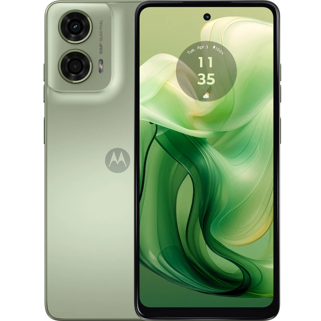 Мобільний телефон Motorola G24 4/128GB Ice Green (PB180011RS) - зображення 1