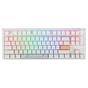 Клавіатура Ducky One 3 TKL Cherry MX Silent Red RGB UA USB White (DKON2187ST-SUAPXPWWWSC1) - зменшене зображення 1