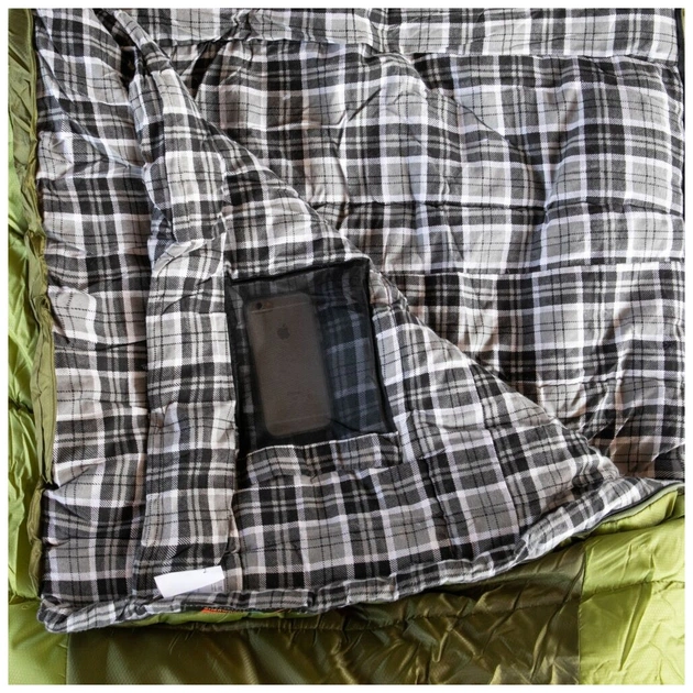 Спальный мешок Tramp Sherwood Long Olive/Grey L (UTRS-054L-L) - изображение 8