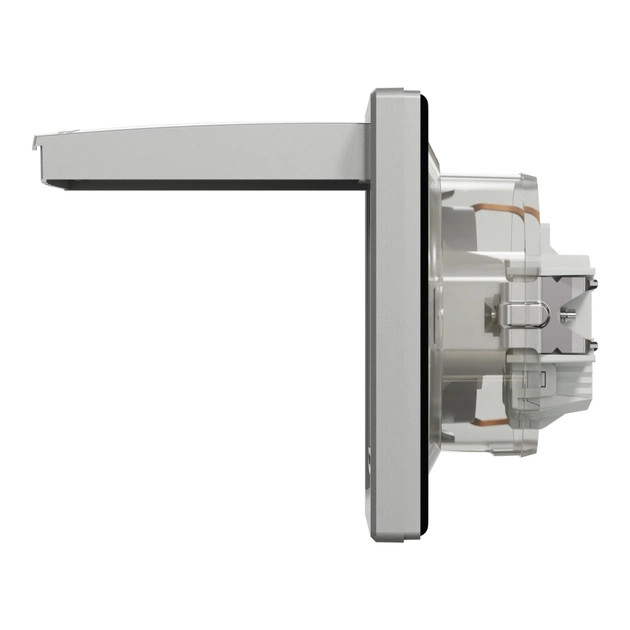 Розетка Schneider Electric ASFORA з кришкою IP44, алюміній (EPH3100361) - зображення 4