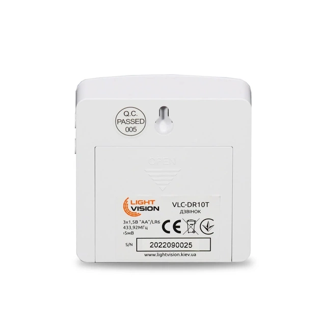 Дверний дзвінок LightVision VLC-DR10T - picture 9