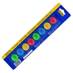 Магніт Buromax 20mm, set 8pcs, blister (BM.0021-82) зображення 1