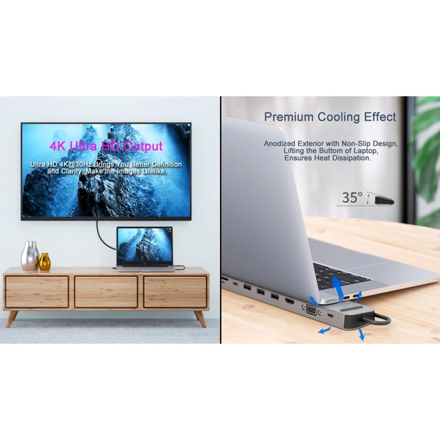 Концентратор REAL-EL CQ-1000, space grey (EL123110005) - picture 11