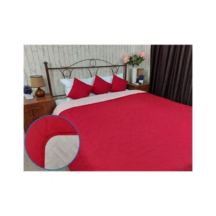 Покривало Руно двостороннє декоративне Cherry Лілія вишневе 150х212 см (360.52У_Cherry лілія) зображення 1