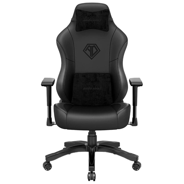 Крісло ігрове Anda Seat Phantom 3 Size L Black/Black (AD18Y-06-B-PV/C-B01) - зображення 1