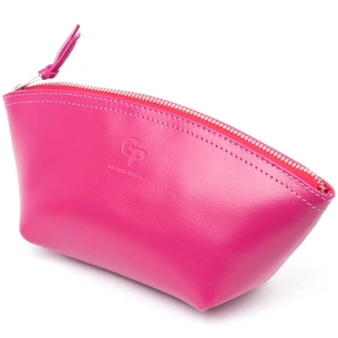 Косметичка Grande Pelle Зі шкіри Фуксія (11301) зображення 1
