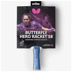 Ракетка для настільного тенісу Butterfly HERO Racket S8 Adriana Daz (6251780002) (932291) зображення 1