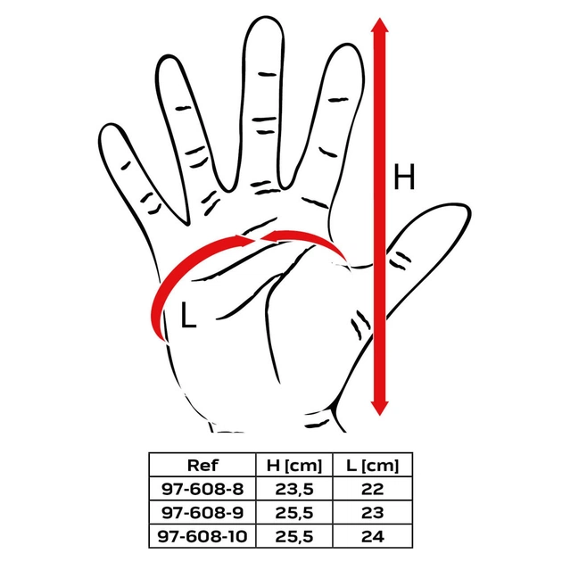 Захисні рукавиці Neo Tools тактичні 100% поліестер та синтетична шкіра, р.9, оливковий (97-608-9) - picture 11