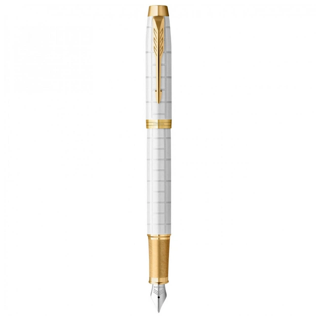 Ручка пір'яна Parker IM 17 Premium Pearl GT FP M (24 712) - изображение 1
