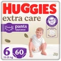 Підгузки Huggies Extra Care Розмір 6 (15-25кг) Pants Box 60 шт (5029053582429) - уменьшенное изображение 1