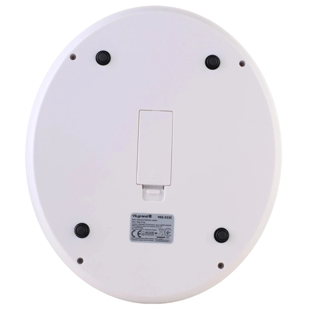 Ваги кухонні Vilgrand VKS-533C red - picture 8