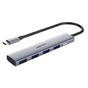 USB-хаб Boyye UC-403A USB Type-C 4-в-1 - уменьшенное изображение 1