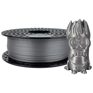 Пластик для 3D-принтера AzureFilm PLA SILK 1,75mm 1kg Silver (FL171-9007) зображення 1