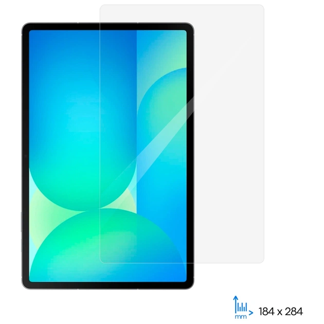 Скло захисне 2E 2.5D Samsung Galaxy Tab S10+ (X826) 12.4" (2025) Transparent (2E-G-TABS10P-LT2.5D-CL) - зображення 4