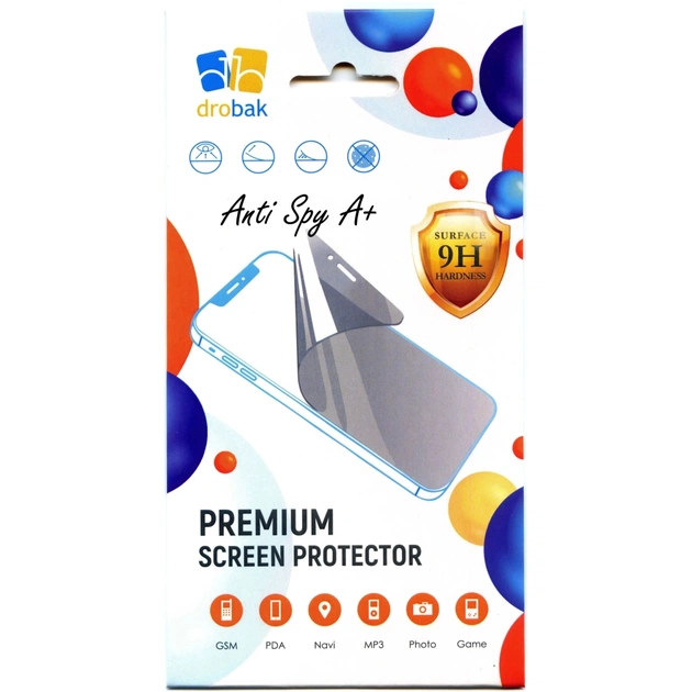 Стекло защитное Drobak Anty Spy Apple iPhone 17 Pro Max (333361) - изображение 1