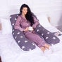 Подушка MirSon для вагітних та відпочинку Naturale Line Print №8010 U-подібна Berto (2200006178293) - уменьшенное изображение 6