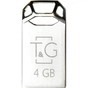USB флеш накопичувач T&G 4GB 110 Metal Series Silver USB 2.0 (TG110-4G) - зменшене зображення 1